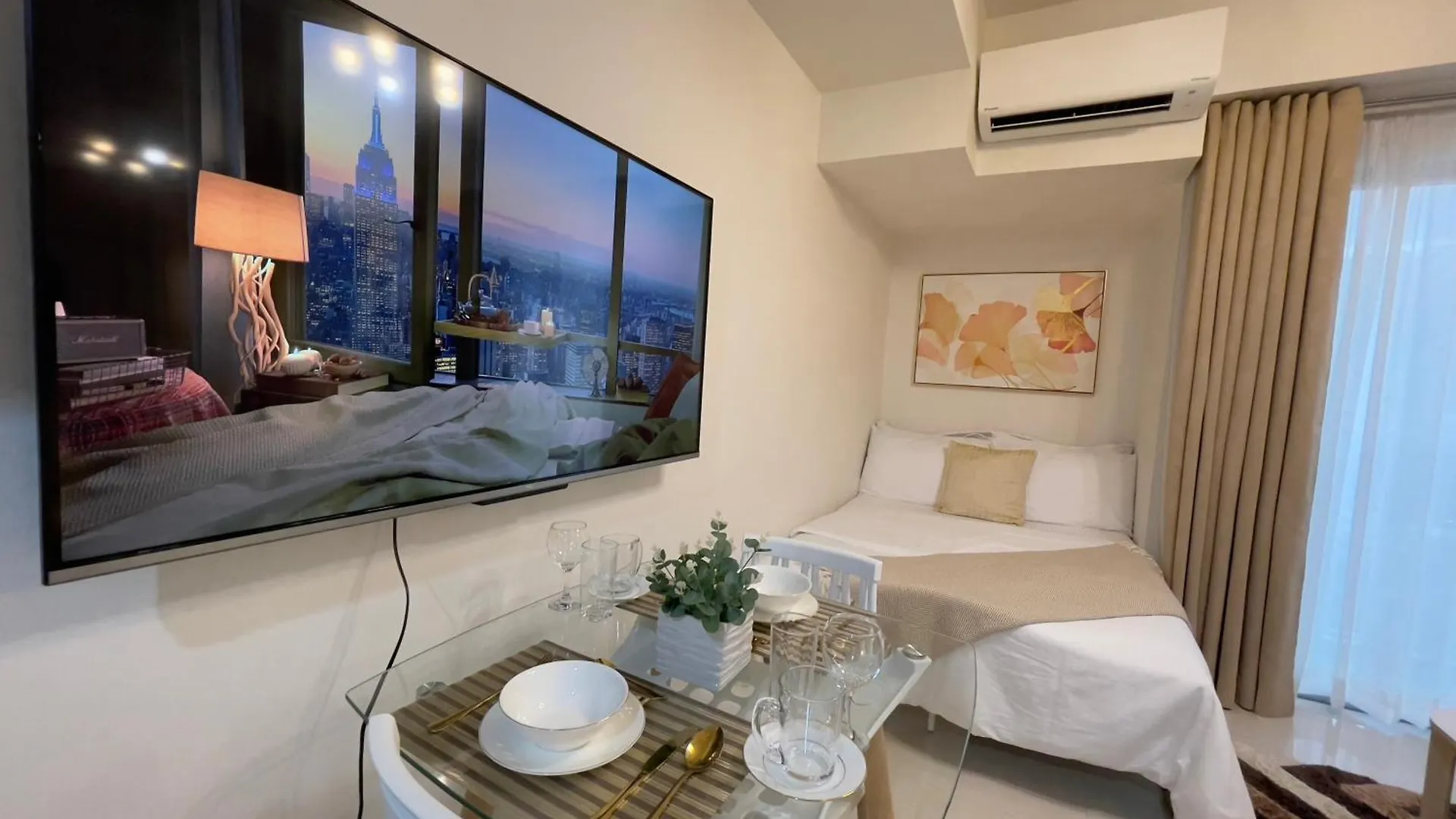 Daire Davao Inspiria Condo Units With Balcony Beside Abreeza Mall Filipinler